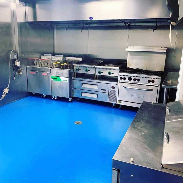 FDA USDA Acceptable - Commercial Kitchen Stout Blue by Bay Area Residential Commercial Services LLC